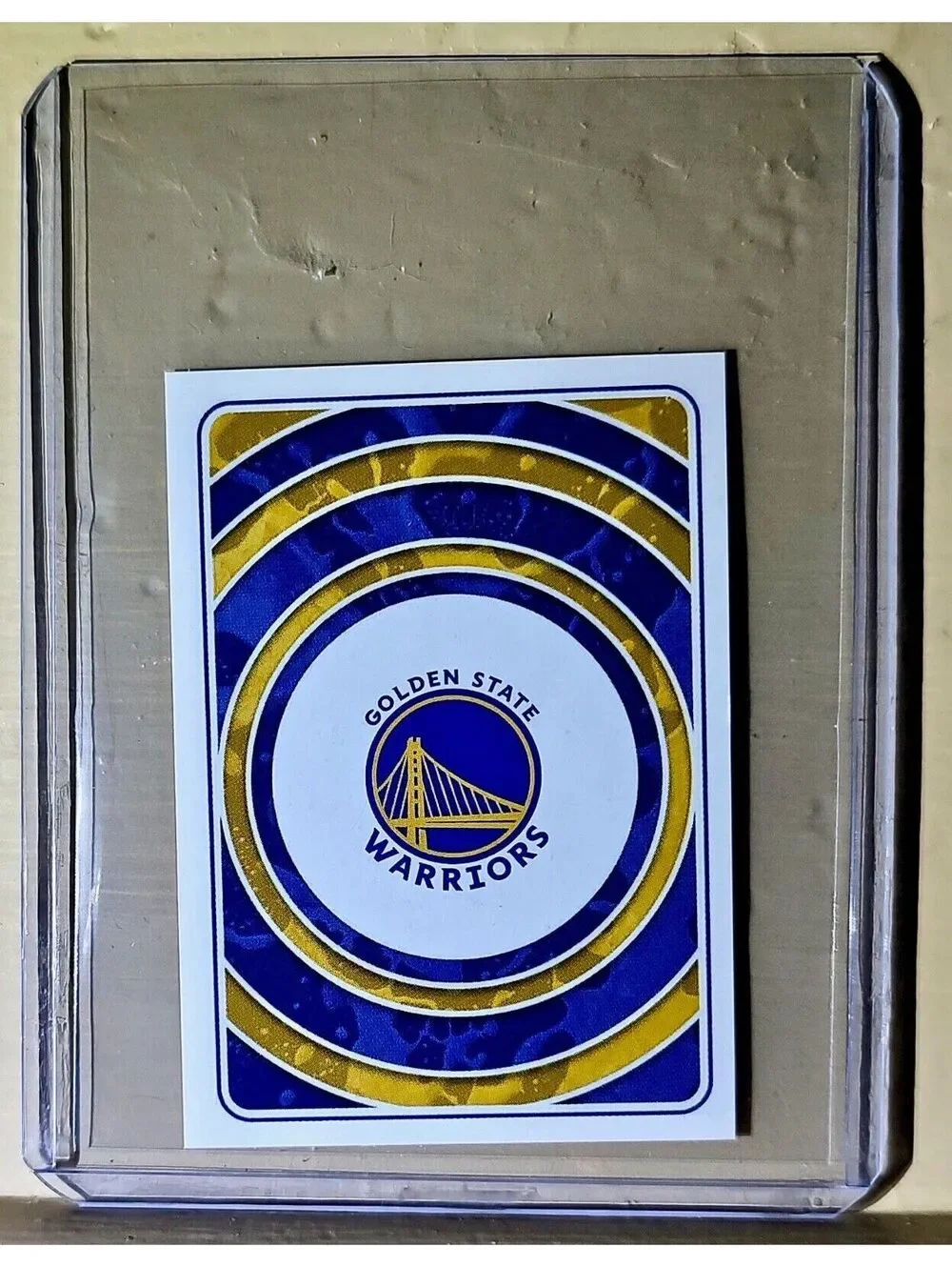 2023-24 Logo Panini NBA Basketball #321 Sticker Golden State Warriors